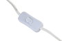 DKD Home Decor Lámpara de Pie de Ratán y Metal Marrón Natural