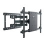 Hagor BrackIT XXL HD II - Soporte de TV para Pared, Extensible 5-64.8 cm, para Pantallas 65"-98" (165-249 cm), 140 kg, Negro