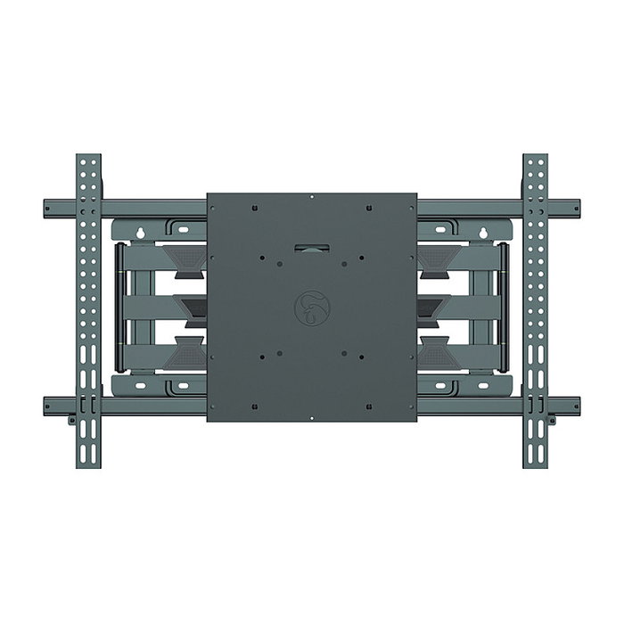 Hagor BrackIT XXL HD II - Soporte de TV para Pared, Extensible 5-64.8 cm, para Pantallas 65"-98" (165-249 cm), 140 kg, Negro