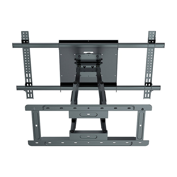 Hagor BrackIT XXL HD II - Soporte de TV para Pared, Extensible 5-64.8 cm, para Pantallas 65"-98" (165-249 cm), 140 kg, Negro