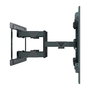 Hagor BrackIT XXL HD II - Soporte de TV para Pared, Extensible 5-64.8 cm, para Pantallas 65"-98" (165-249 cm), 140 kg, Negro