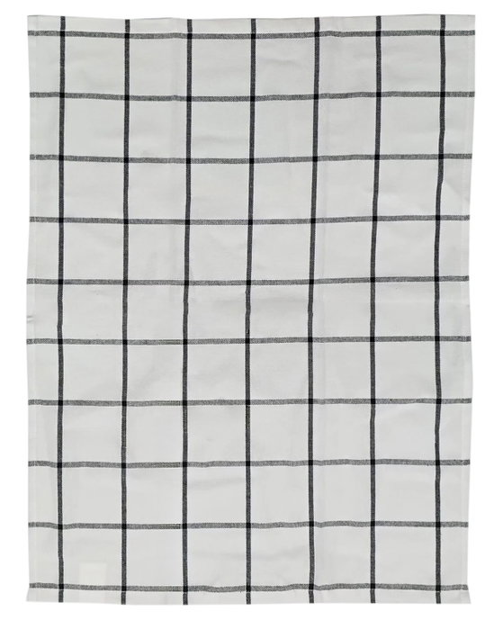 Inde Paños de Cocina de Algodón Blanco 45 x 60 cm (24 Unidades)