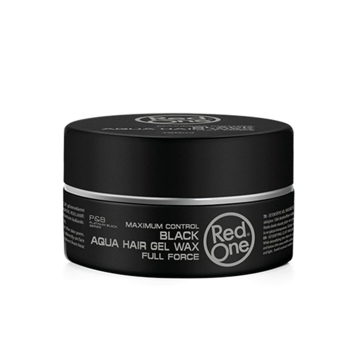 Red One Full Force Aqua Hair Wax Gel Negro 150 ml