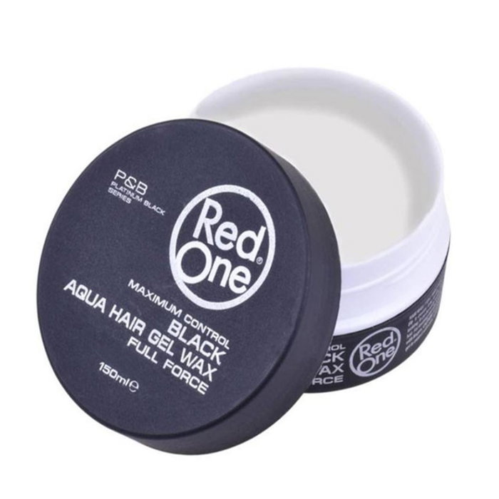 Red One Full Force Aqua Hair Wax Gel Negro 150 ml