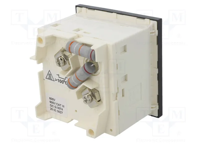 LUMEL Voltímetro Analógico para Panel EA17 0÷600V VAC True RMS