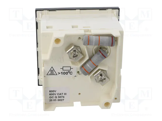 LUMEL Voltímetro Analógico para Panel EA17 0÷600V VAC True RMS