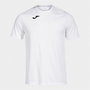 Camiseta Deportiva de Manga Corta Joma Sport Combi Blanco
