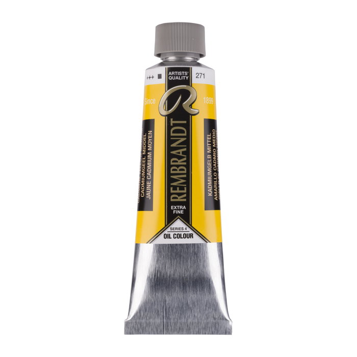 Rembrandt Amarillo Cadmio Medio 271 Óleo Tubo 150 ml Rembrandt Amarillo Cadmio Medio 271 Óleo Tubo 150 ml