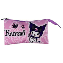 MANENTI Portatodo Purple Kuromi Hello Kitty triple