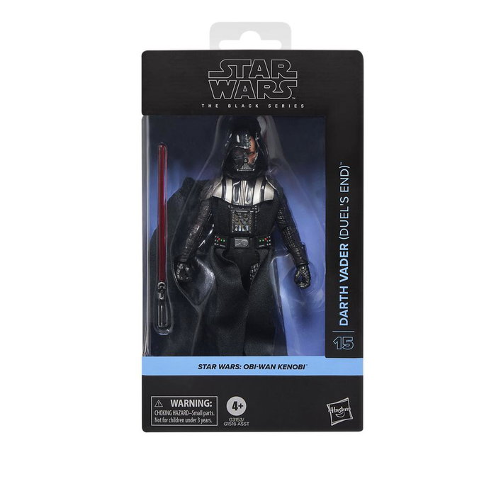 Hasbro Star Wars The Black Series - Figura Darth Vader (Duel's End) Disney+ Obi-Wan Kenobi, 15 cm Hasbro Star Wars The Black Series - Figura Darth Vader (Duel's End) Disney+ Obi-Wan Kenobi, 15 cm