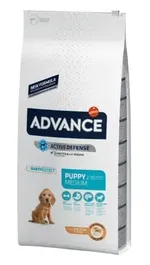 Advance Puppy Medium Pienso para Perros Cachorros de Raza Mediana con Pollo y Arroz 3 kg
