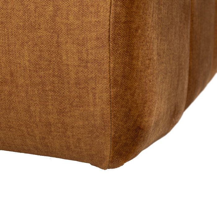 Módulo Recto Mostaza Tejido Salón 102 X 94 X 64 cm Módulo Recto Mostaza Tejido Salón 102 X 94 X 64 cm