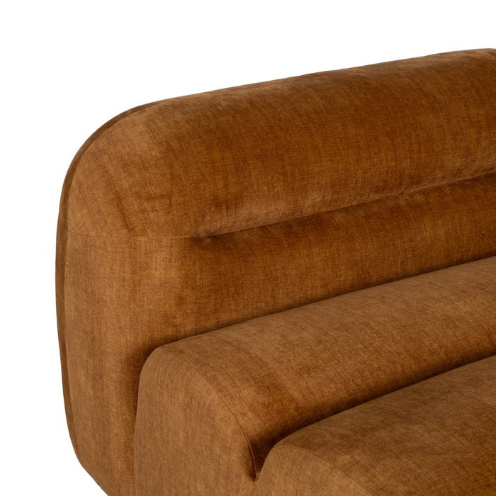 Módulo Recto Mostaza Tejido Salón 102 X 94 X 64 cm Módulo Recto Mostaza Tejido Salón 102 X 94 X 64 cm