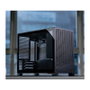 Jonsbo D32 PRO Negro, Carcasa Mini PC con Vidrio Templado y soporte mATX