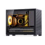 Jonsbo D32 PRO Negro, Carcasa Mini PC con Vidrio Templado y soporte mATX