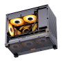 Jonsbo D32 PRO Negro, Carcasa Mini PC con Vidrio Templado y soporte mATX