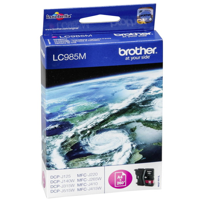 Brother LC985M Cartucho de tinta Magenta Brother LC985M Cartucho de tinta Magenta