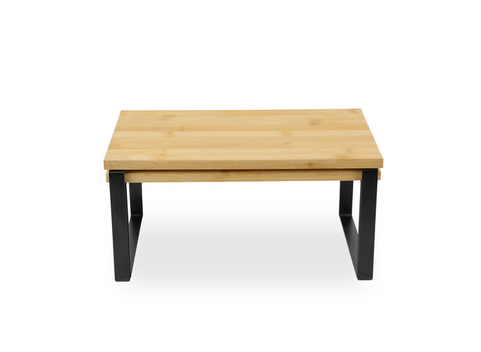 Inde Set de 2 Estantes para Cocina, Color Negro, Medidas 32x19.8x15.8 cm y 32x18 cm (6 Unidades)