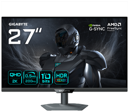 GIGABYTE G27Q20 Monitor Gaming 27 pulg QHD 200Hz 0.5ms SS-IPS Negro