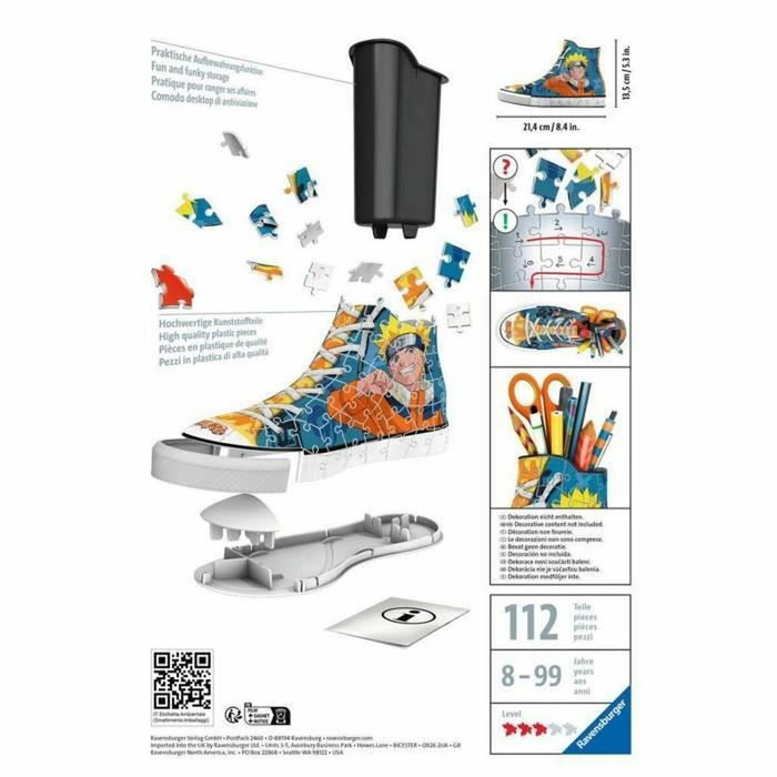 Ravensburger Puzzle 3D Sneaker Naruto