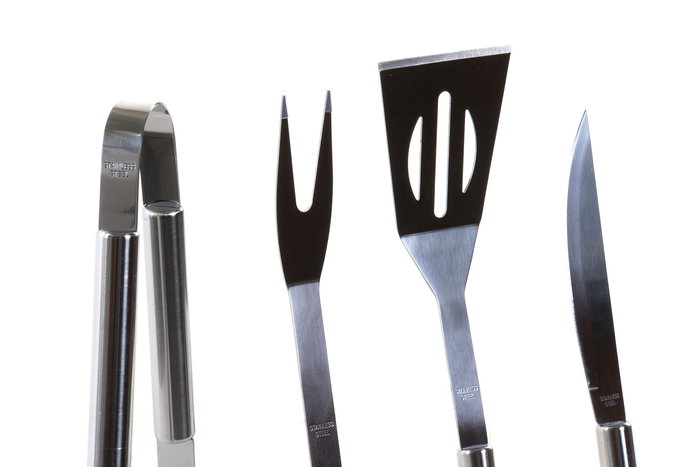 DKD Home Decor Barbacoa Terraza Y Jardin 12 x 9 x 38 cm Set de 5 Inox Aluminio DKD Home Decor Barbacoa Terraza Y Jardin 12 x 9 x 38 cm Set de 5 Inox Aluminio