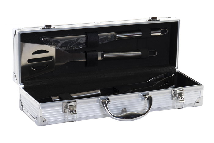 DKD Home Decor Barbacoa Terraza Y Jardin 12 x 9 x 38 cm Set de 5 Inox Aluminio DKD Home Decor Barbacoa Terraza Y Jardin 12 x 9 x 38 cm Set de 5 Inox Aluminio