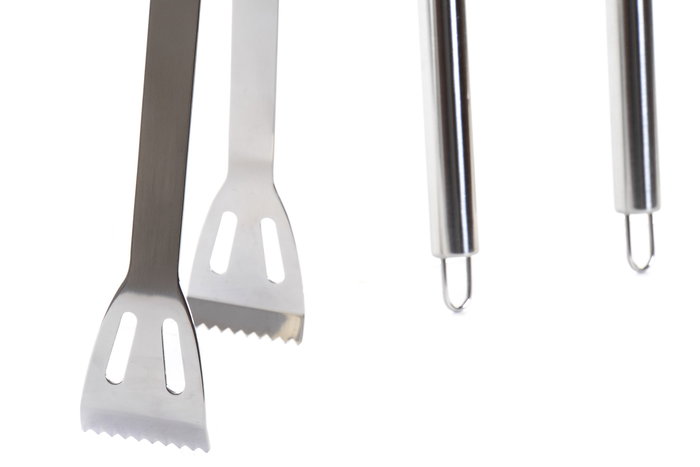 DKD Home Decor Barbacoa Terraza Y Jardin 12 x 9 x 38 cm Set de 5 Inox Aluminio DKD Home Decor Barbacoa Terraza Y Jardin 12 x 9 x 38 cm Set de 5 Inox Aluminio