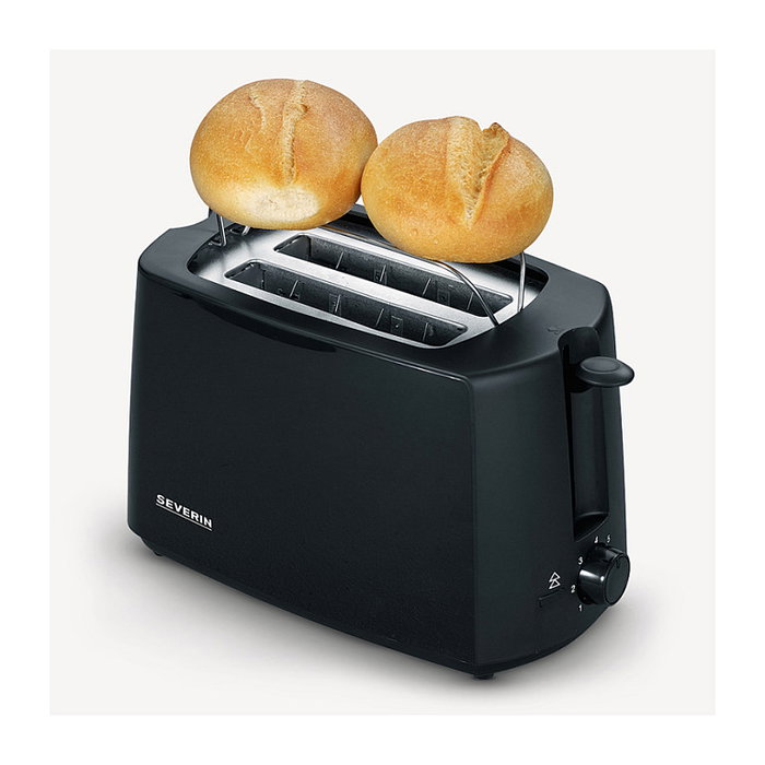 Severin AT 2287 Tostador de 2 ranuras, 700 W, Negro Severin AT 2287 Tostador de 2 ranuras, 700 W, Negro