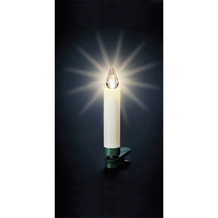 Krinner Superlight Bavaria Mini Flame Set de 12 piezas Marfil