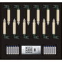 Krinner Superlight Bavaria Mini Flame Set de 12 piezas Marfil