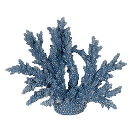 Ixia Figura Coral Azul Resina Decoración 34 X 13 X 27 cm