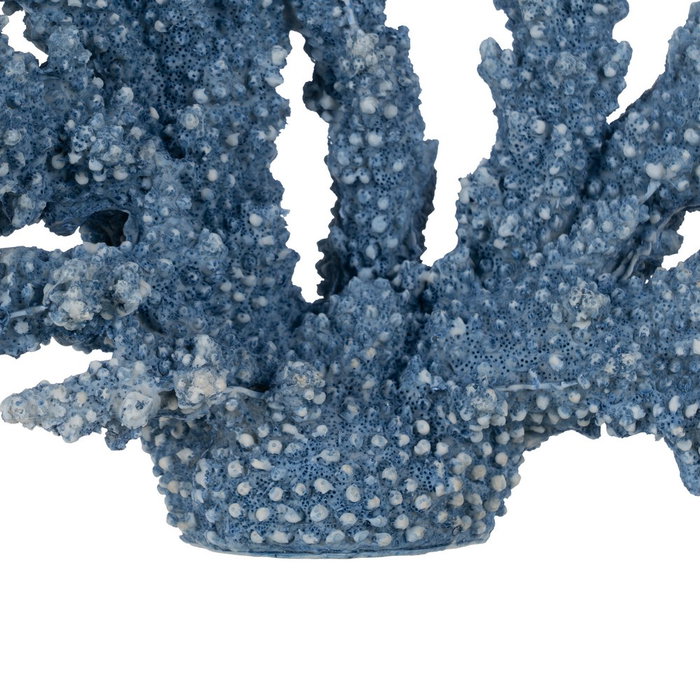Ixia Figura Coral Azul Resina Decoración 34 X 13 X 27 cm