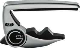 G7TH Cejilla para Guitarra de Cuerdas de Nylon - Plateada