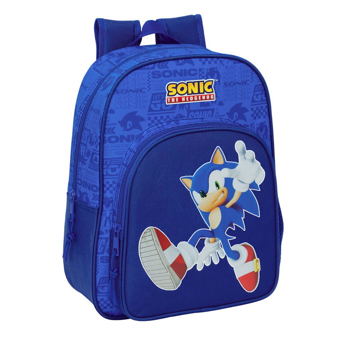 Safta Mochila Sonic the Hedgehog adaptable a carro