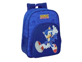 Safta Mochila Sonic the Hedgehog adaptable a carro