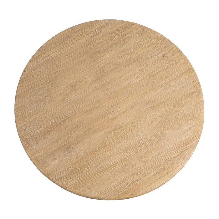 Mesa Comedor Madera de Olmo Salón 150 X 150 X 76 cm