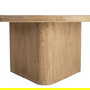 Mesa Comedor Madera de Olmo Salón 150 X 150 X 76 cm