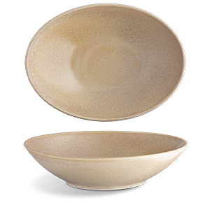 Langenthal Gobi Bol Oval, Porcelana, 30x22x7.8 cm, Capacidad 20 cl (Set de 6)