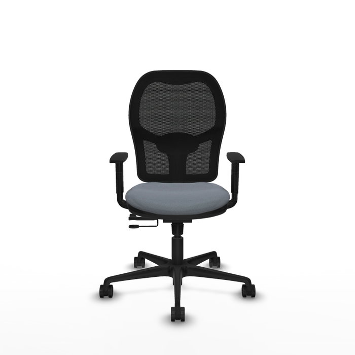 PIQUERAS Y CRESPO Silla de oficina Jorquera Gris con Mecanismo Sincro/Traslack PIQUERAS Y CRESPO Silla de oficina Jorquera Gris con Mecanismo Sincro/Traslack