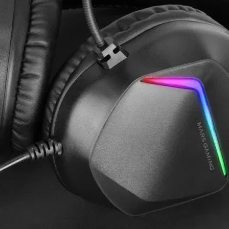Mars Gaming Auriculares Gaming MH122 Jack 3.5 Negros con Micrófono