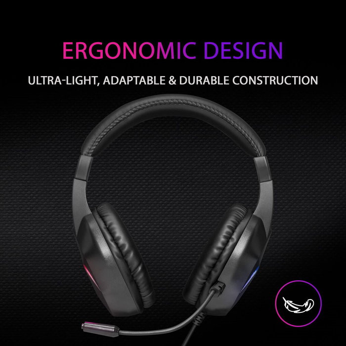 Mars Gaming MH122 Auriculares Gaming FRGB Negros Mars Gaming MH122 Auriculares Gaming FRGB Negros