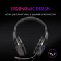 Mars Gaming MH122 Auriculares Gaming FRGB Negros