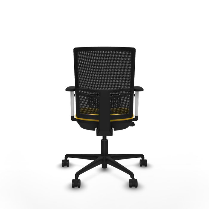 PIQUERAS Y CRESPO Silla de oficina Yunquera con mecanismo Sincro/Traslack Amarillo y Negro PIQUERAS Y CRESPO Silla de oficina Yunquera con mecanismo Sincro/Traslack Amarillo y Negro