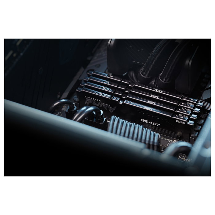 Kingston FURY Beast DDR5 RAM 32GB 6000MT/s CL30 DIMM Negro - Módulo de Memoria para PC AMD EXPO