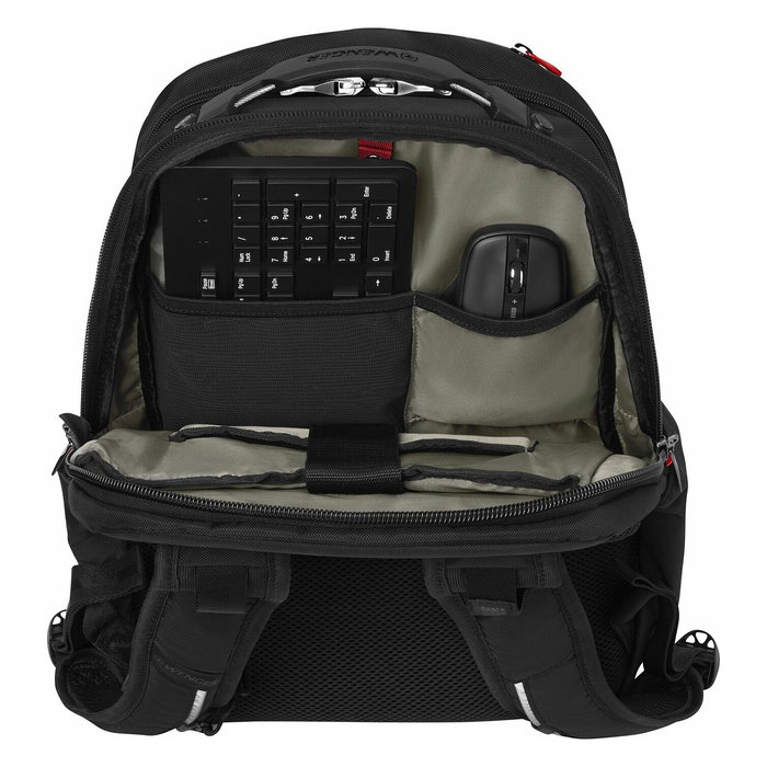 Wenger Cosmic Mochila para portátil de 43,18 cm (17") y compartimento para tablet, color negro