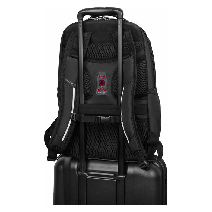 Wenger Cosmic Mochila para portátil de 43,18 cm (17") y compartimento para tablet, color negro