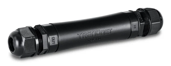 TRENDNET TI-OE110 Inyector/Adaptador PoE Gigabit Ethernet (PoE+), 10/100/1000 Mbps, Negro
