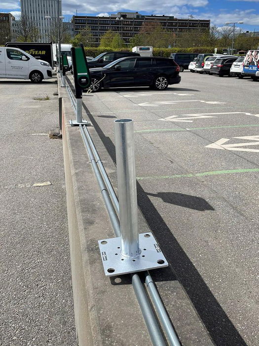 Next Green Ground mount GP60 - 160 Combo para cimentaciones Ø 60 mm y postes de carga CC 160 mm