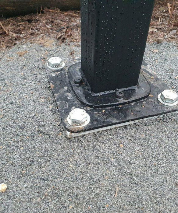 Next Green Ground mount GP60 - 160 Combo para cimentaciones Ø 60 mm y postes de carga CC 160 mm