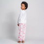 Cerdá Pijama Largo Single Jersey Princess Talla 3 Años Blanco